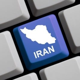 iran keyboard button