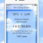 flight crash odds app