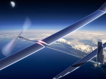 google titan solar drone