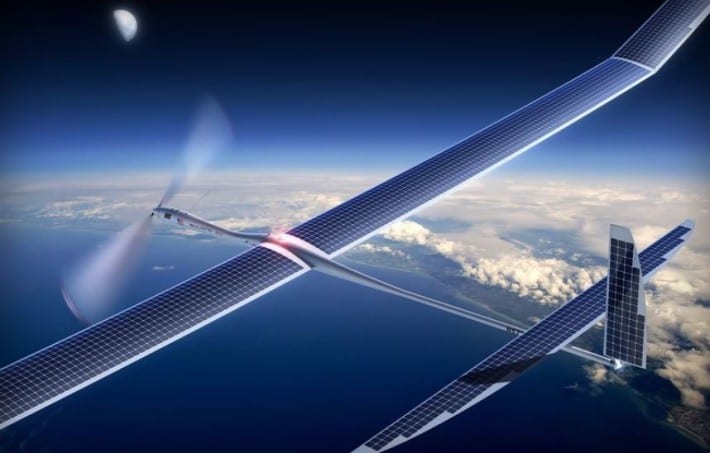 google titan solar drone