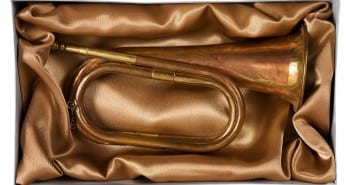 Bugler's trumpet