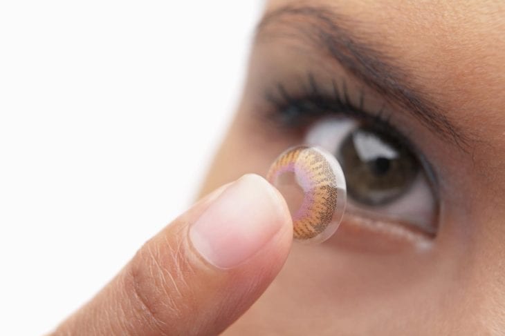 sony contact lens