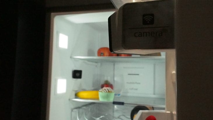 המצלמה שבמקרר. home connect