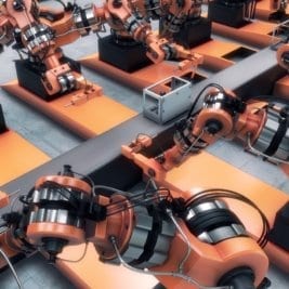 רובוטים על פס ייצור