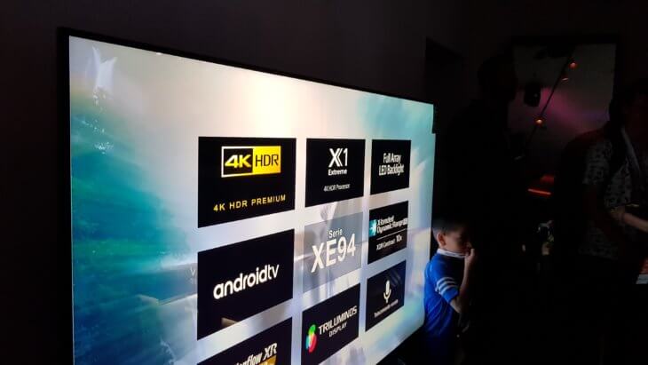 טלוויזיות סוני 2017 עם 4K ו-HDR