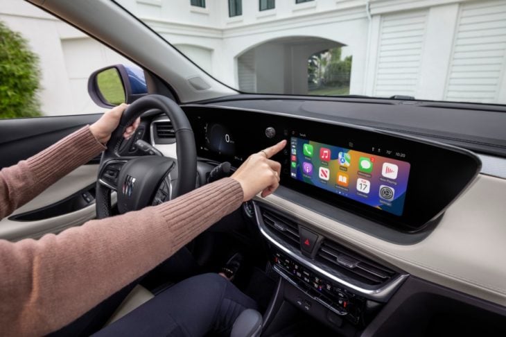 Buick Encore Touchscreen טביעות אצבע